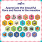 eeBoo Life in a Meadow Memory & Matching Game, Ages 3+, 1-4 Players