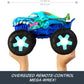 Hot Wheels Monster Trucks 1:15 Scale Mega-Wrex Alive Battery-Powered RC Vehicle with Lights & Sounds