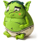 Spin Master Teen Titans Go! Belly Buster Beast Boy, Interactive Plush Toy