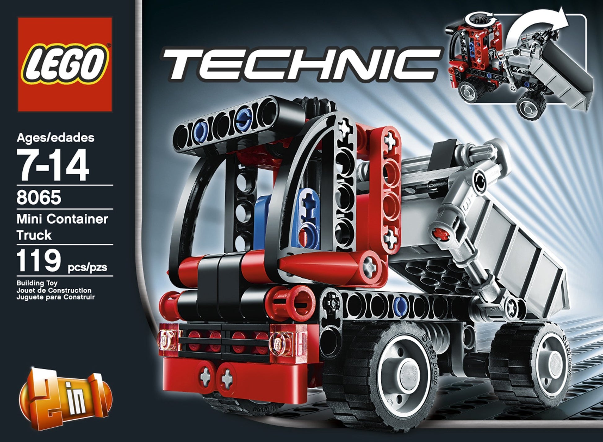 LEGO Technic Mini Container Truck 8065