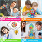 Magnetic Tiles for 3 4 5 6 7 8+ Year Old Boys Girls Upgrade Magnetic Building Blocks Set Educational STEM Toys Christmas Birthday Gift Toys for Kids