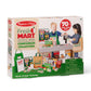 Melissa & Doug Fresh Mart Companion Set, Grocery Store Pretend Play Toys, Toy Kitchen Accessories & Play Food, Preschool Learning Toys for Girls &