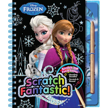 Bendon Frozen Elsa & Anna Coloring and Activity Book | Elsa Coloring Book | Scratch Fantastic (Scratch Off) | Includes Scratch Pen | Officially