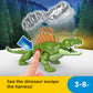 Fisher-Price Imaginext Jurassic World Dominion Dimetrodon Dinosaur Toy with Removable Harness for Preschool Kids Ages 3 and Up