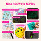 JOVA Klever Kits Glow in The Dark Wall Collage for Room Decor, DIY Poster for Teen & Tween Girls, Creative Arts and Crafts Gift Wall art for Kids aged