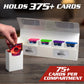The Original Hydra Magnetic XL Deck Box- Carry All Your Decks At Once- Removable Deckbox Compartments, Self-Locking Closure - Hold 375+ Trading Cards