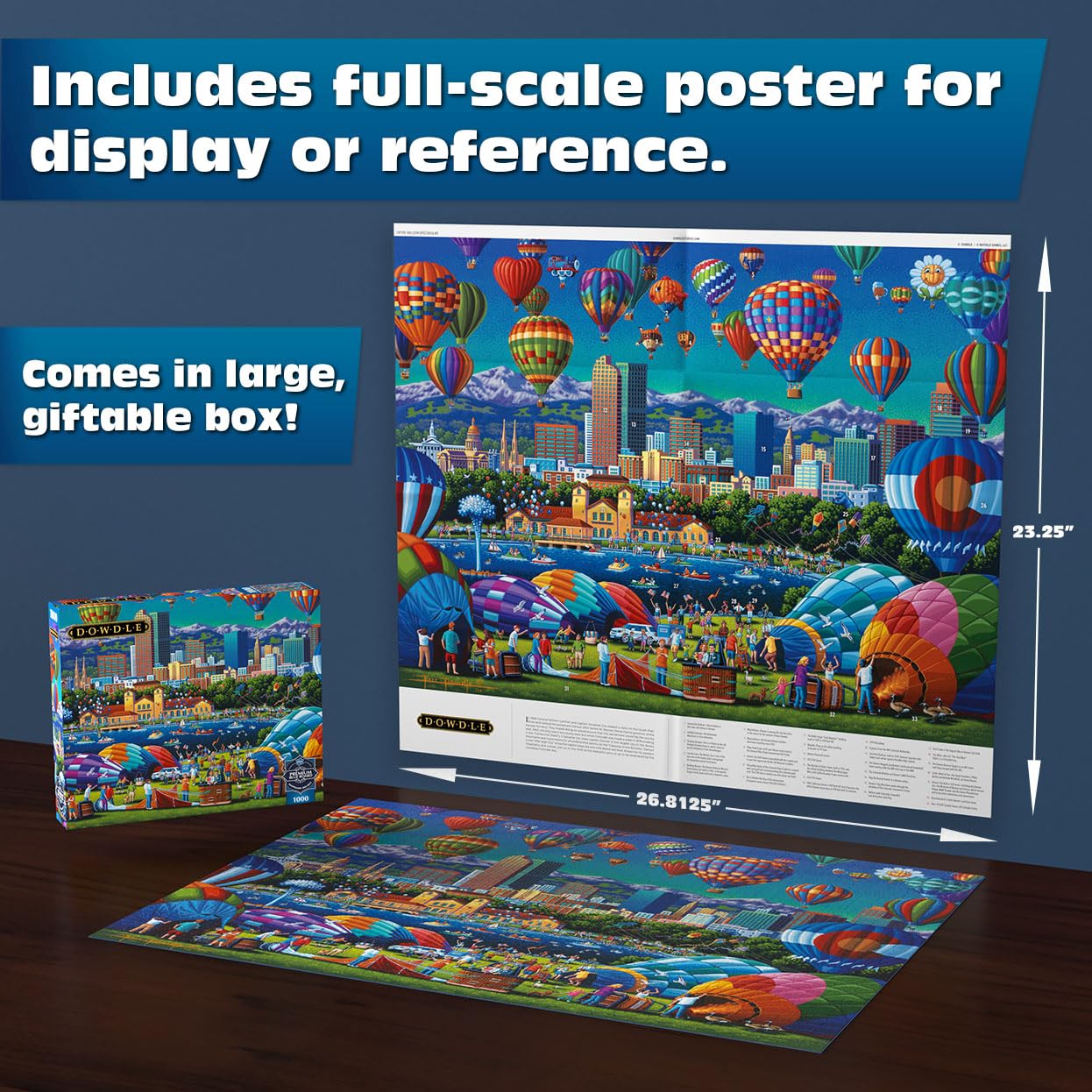 Buffalo Games - Eric Dowdle La Jolla Cove - 1000 Piece Puzzle for Adults