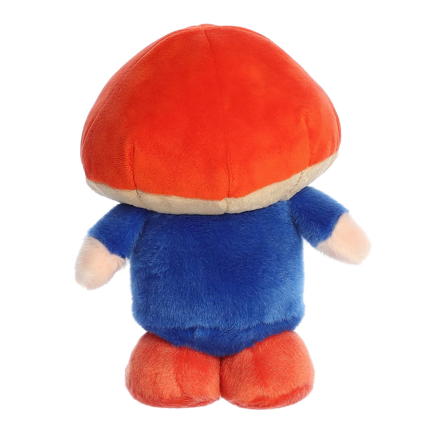 Aurora Vibrant Spring The Gnomlinis Mushroom Gnome Stuffed Animal - Decorative Charm - Endless Fun - Red 8 Inches