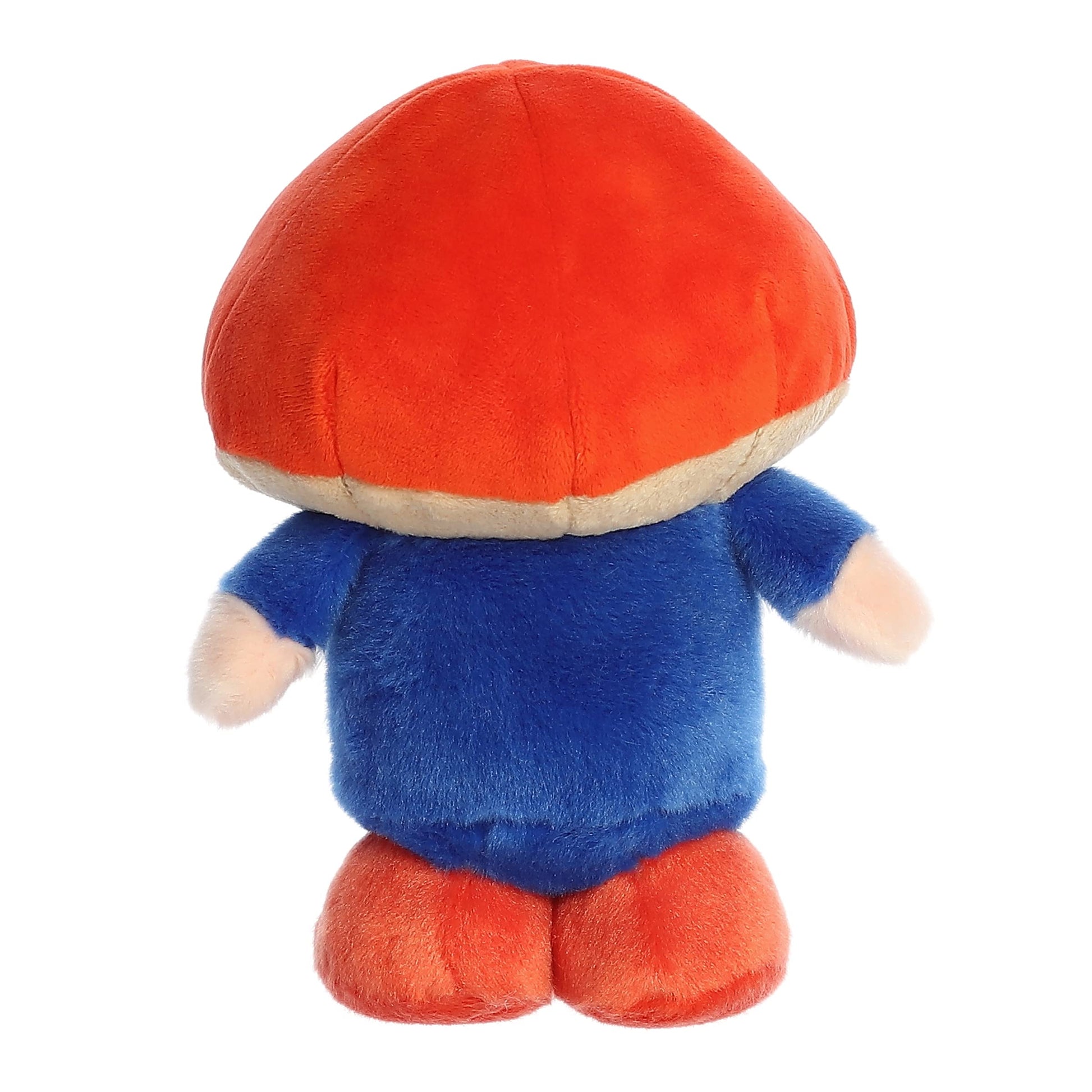 Aurora Vibrant Spring The Gnomlinis Mushroom Gnome Stuffed Animal - Decorative Charm - Endless Fun - Red 8 Inches