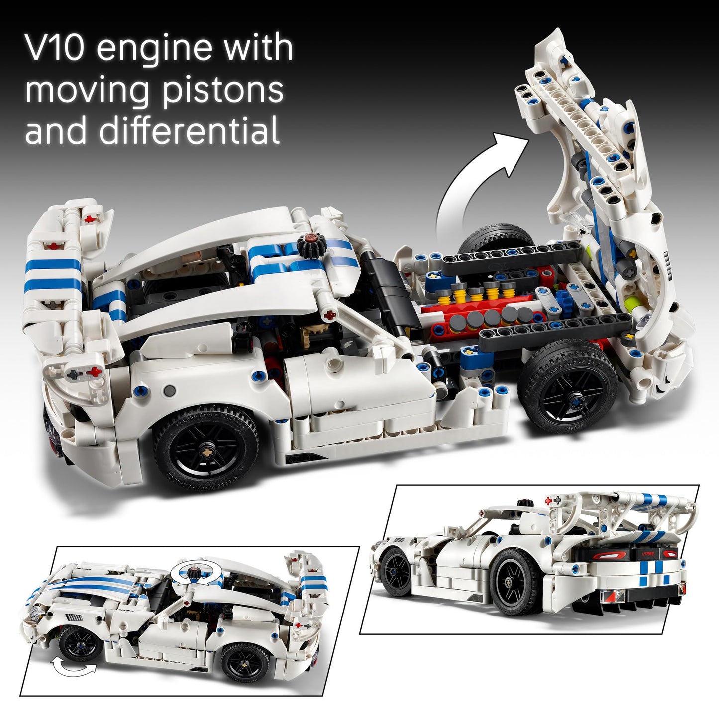 LEGO Technic Dodge Viper GTS-R Sports Car 42234