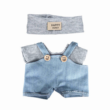 Winsenpro Clothes for Labubu,Cute Doll Outfit and Premium Fashion Dresses (Blue)