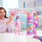 Barbie Cutie Reveal Doll with Pink Hair & Teddy Bear Costume, 10 Suprises Include Accessories & Pet (Styles May Vary)