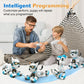 okk Robot Dog for Kids, Remote Control Dog and Touch Voice Interactive, Programmable Robot with lmitation Show, Sing Dance Electronic Pet, Smart