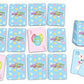 Arizona GameCo Easter Bunny Go Fish Card Game for Kids Ages 4-8, 3-in-1 Easter Card Games for Kids in One Deck with Go Fish, Old Maid & Slap Jack