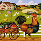 Buffalo Games - Charles Wysocki Rooster Express - 1000 Piece Jigsaw Puzzle
