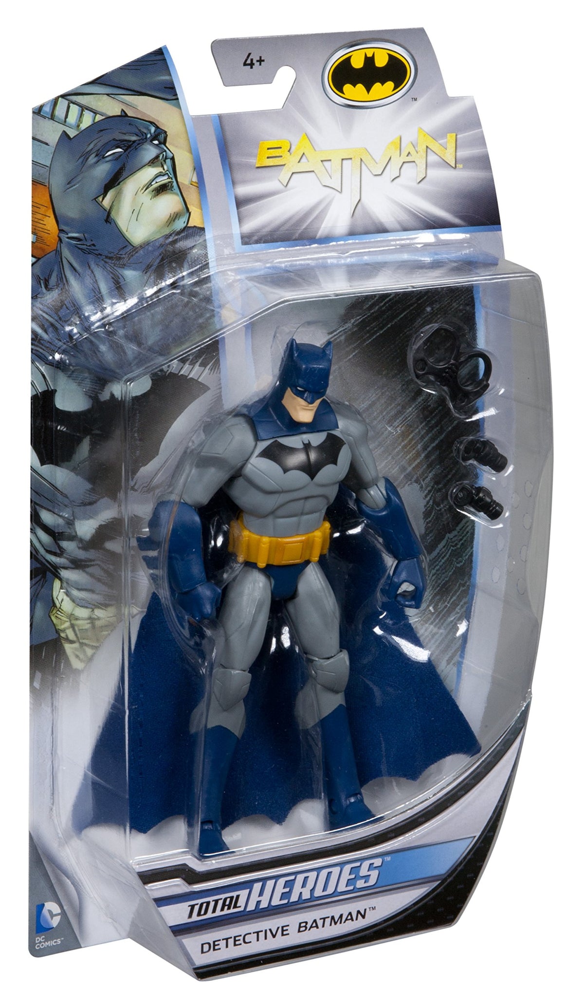Mattel DC Comics Total Heroes Detective Batman 6" Action Figure