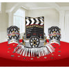 Amscan Movie Night Hollywood Themed Movie Night Table Centerpiece (1 Piece), Multi Color, 13.7 x 11.6