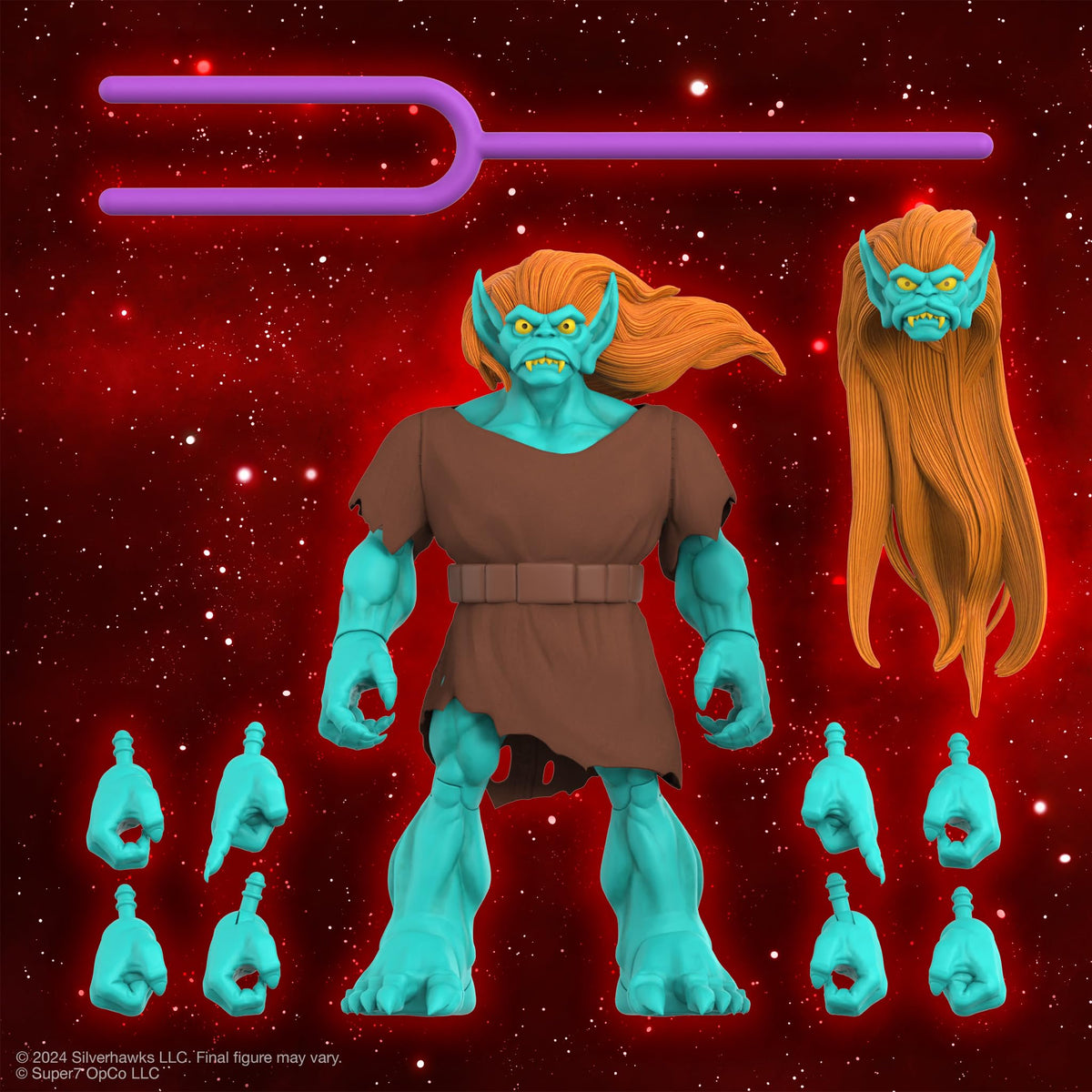 Super7 ULTIMATES! SilverHawks Windhammer - 7" SilverHawks Action Figure with Accessories Classic Cartoon Collectibles and Retro Toys