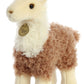 Aurora® Realistic Miyoni® 2 Tone Llama Stuffed Animal - Lifelike Details Make a Cherished Companion - Perfect for Decorating Bedrooms or Classrooms