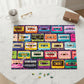 Mixtape Memories (No. 16) - 1000 Piece Retro Jigsaw Puzzle for Adults | Printed in USA | Satin Low-Glare Finish | Random Ribbon Cut | Bonus Poster |