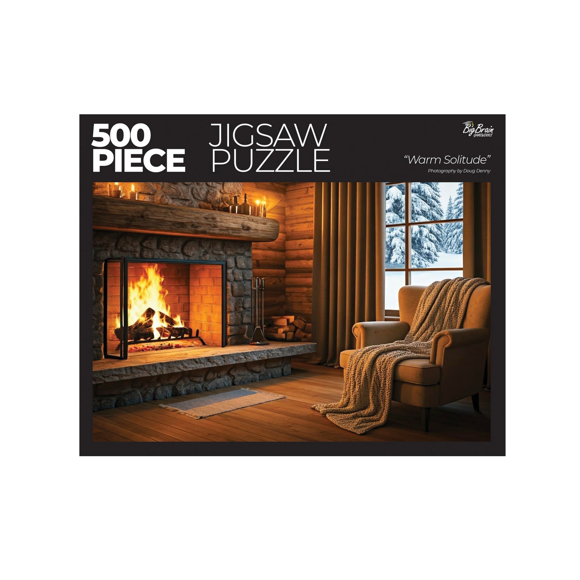 Prank-O 500-Piece Puzzle, Hilarious Comedy Puzzle, Funny Gag Gift, Family Game Night Humor by Prank-O, Gag Gift Jigsaw Puzzle (Warm Solitude)