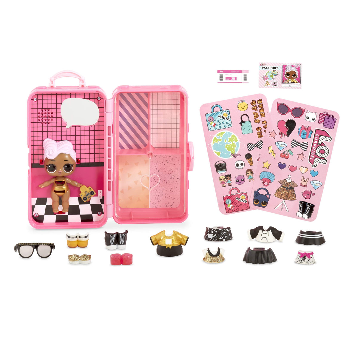 L.O.L. Surprise! Style Suitcase Electronic Playset - D.J