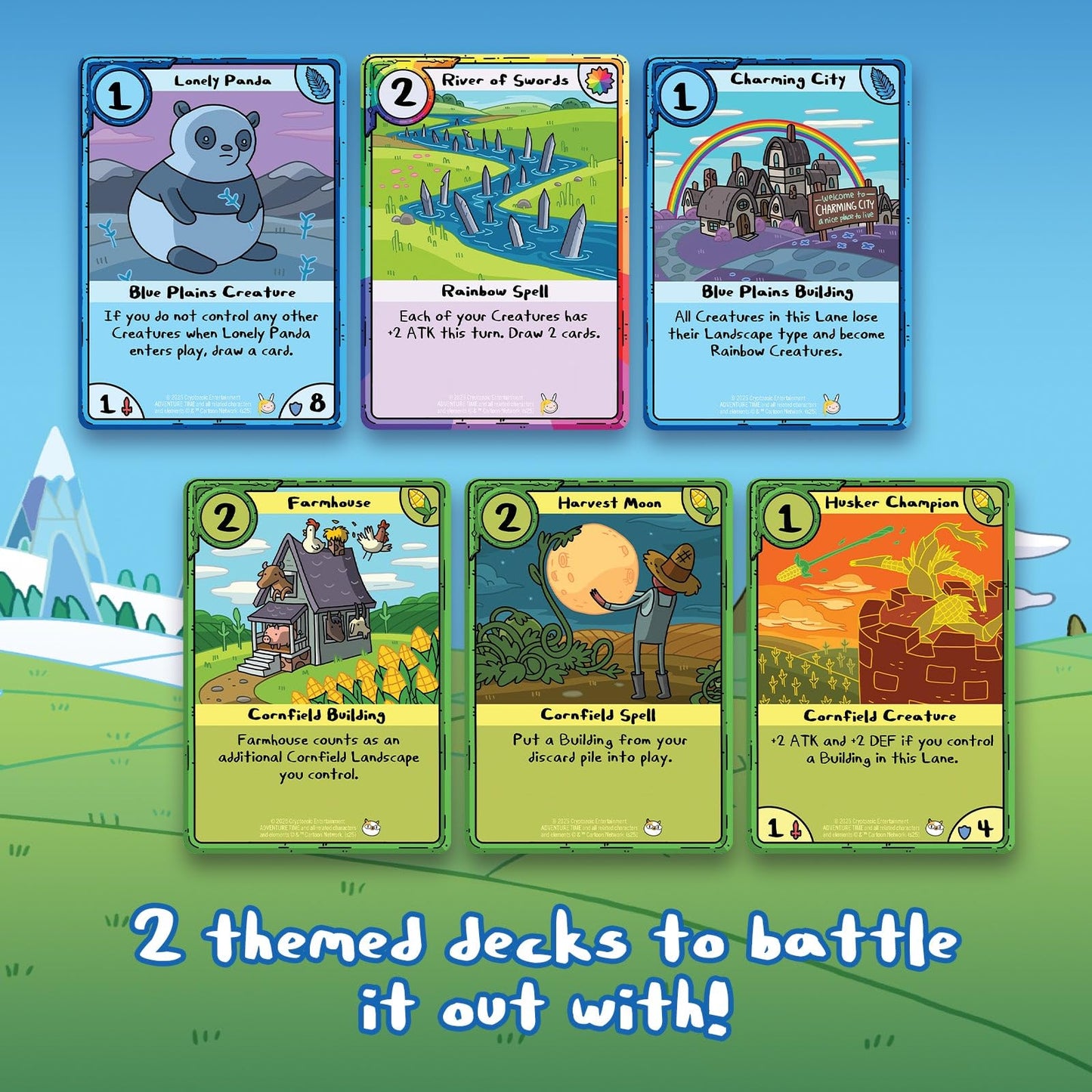 Cryptozoic Entertainment Adventure Time Card Wars Collector's Pack: Fionna vs. Cake