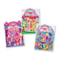 Melissa & Doug Puffy Sticker Activity Books Set of 3 - Princess, Mermaid & Fairy, with 207 Reusable Puffy Stickers and Fold-Out Scenes, Mess Free Play