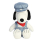 Aurora® Adorable Peanuts® Train Engineer Snoopy™ Stuffed Animal - Officially Licensed Toys for All Snoopy Fans - Nostalgic Gift for Adults