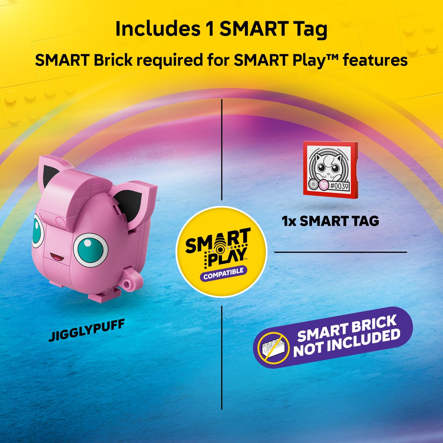 LEGO Pokémon SMART Play: Jigglypuff Concert 72159