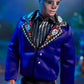 Barbie Signature Ken Fashion Doll, 2023 Dia de Muertos Collectible with Blue Jacket, Black Hat & Doll Stand