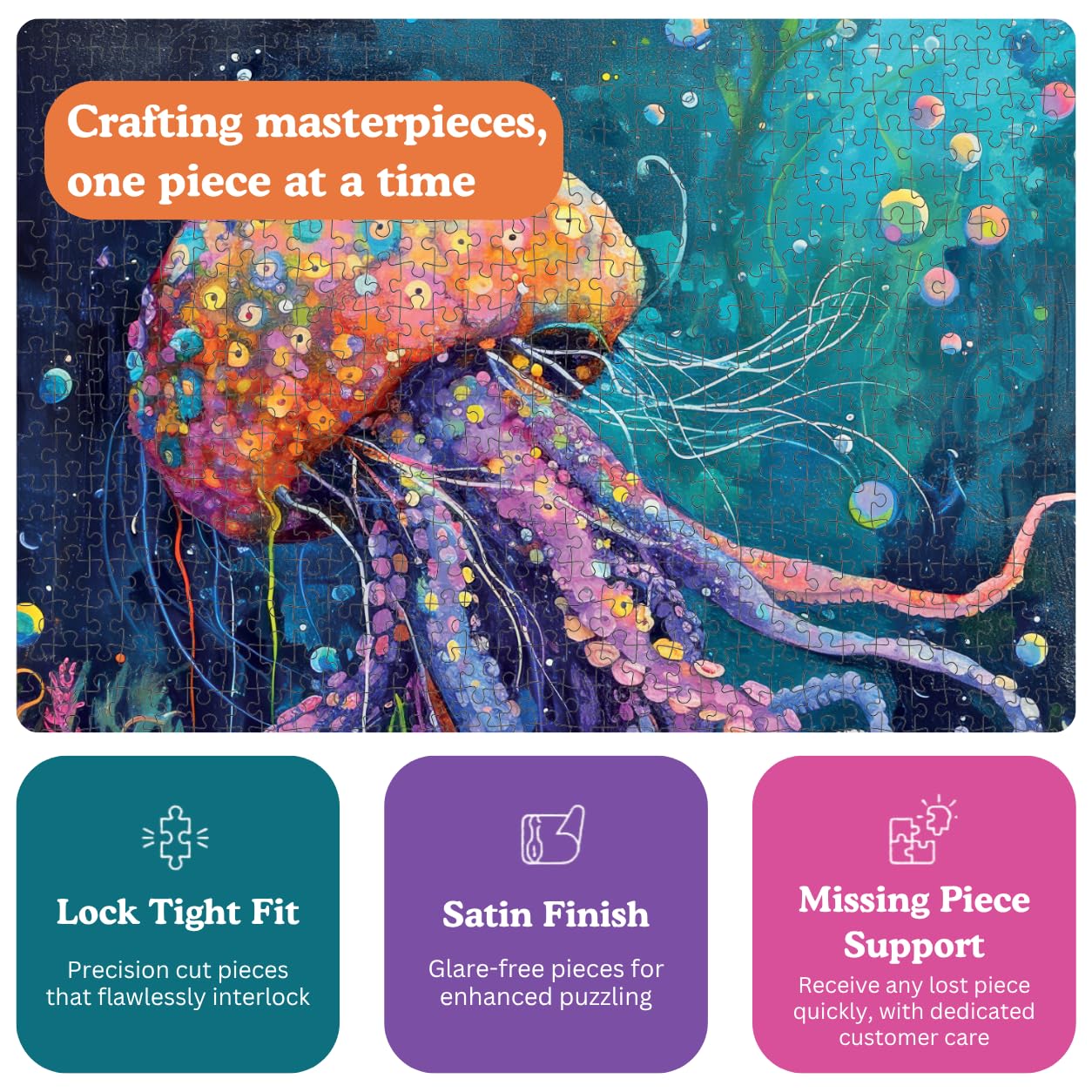 Cross & Glory | 1000 Piece Jigsaw Puzzles for Adults | Ocean’s Opus