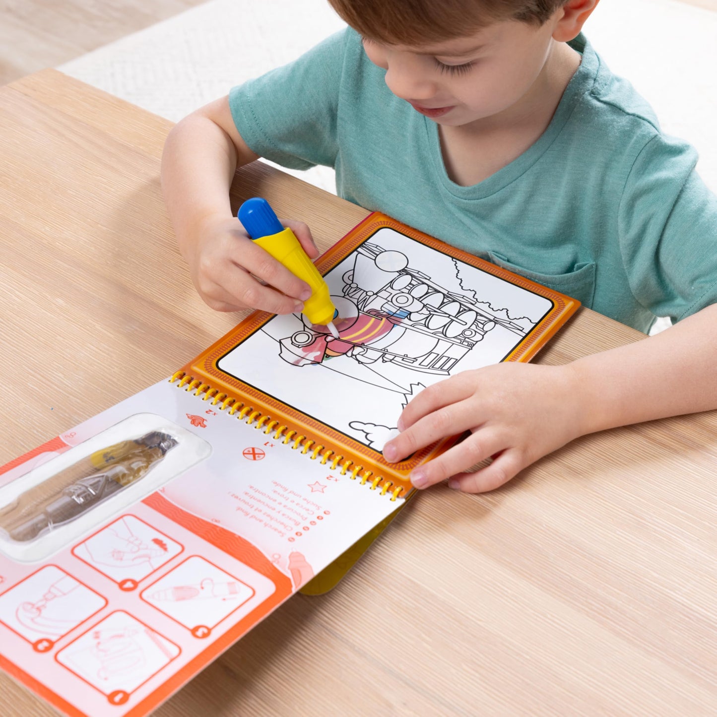 Melissa & Doug Water Wow! 2-Pack Bundle, Reusable Mess-Free Coloring Books