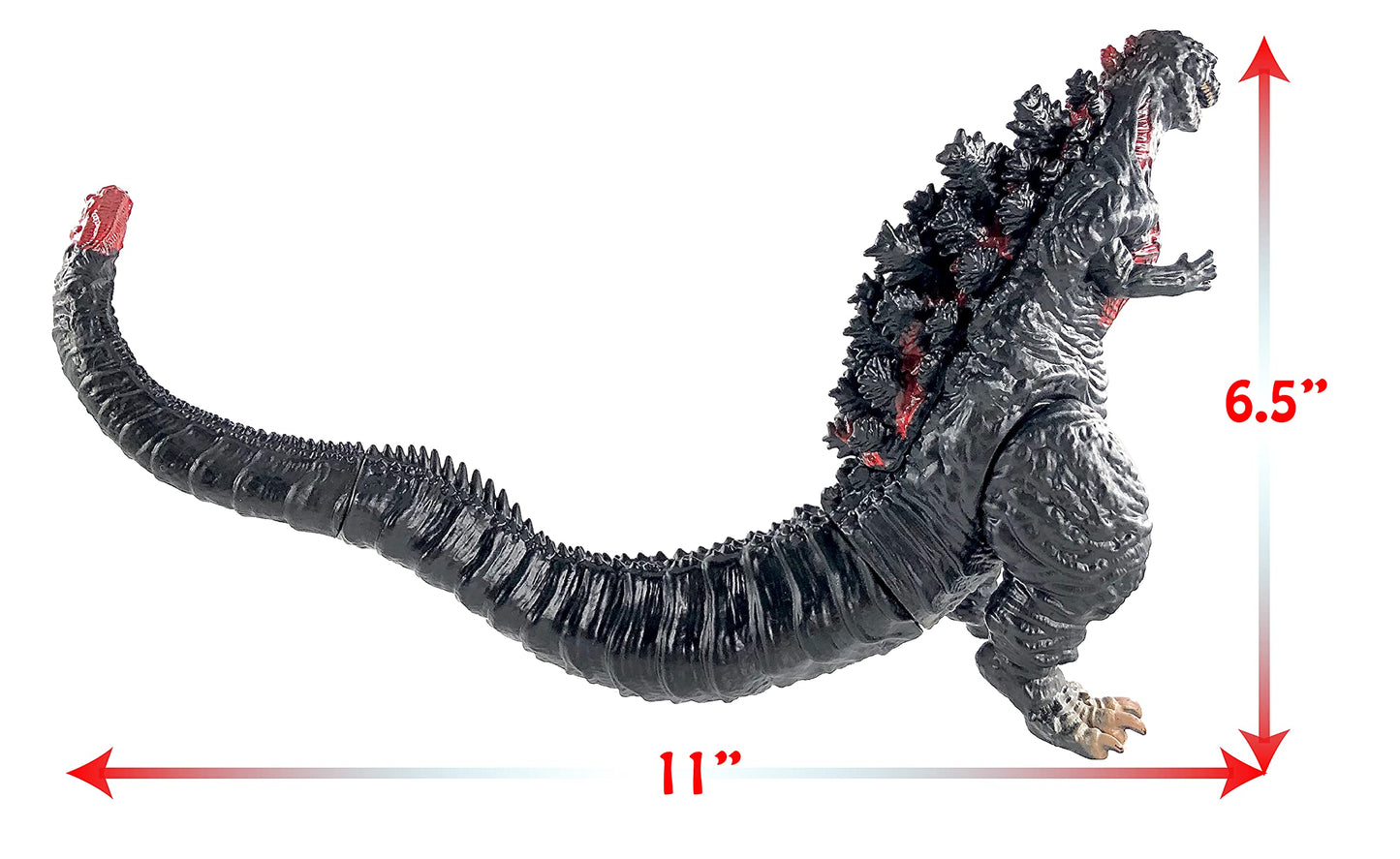 TwCare Legendary Shin Godzilla, Movie Series Movable Joints Action Figures Soft Vinyl, Carry Bag