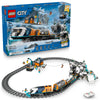 LEGO City Explorers' Arctic Polar Express Train Set - Building & Learning Toys for Kids - Remote Controlled Train for Boys & Girls, Ages 7+ - with 6