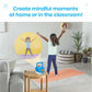 hand2mind Calming Moments Projector, Toddler Night Light, Projector for Kids Room, Kids Yoga Supplies, Social Emotional Learning Activities