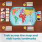 Underdog Games Trekking the World 2nd Edition - Award-Winning Board Games for Kids & Adults Ages 12+ - Easy-to-Learn Strategy Journey