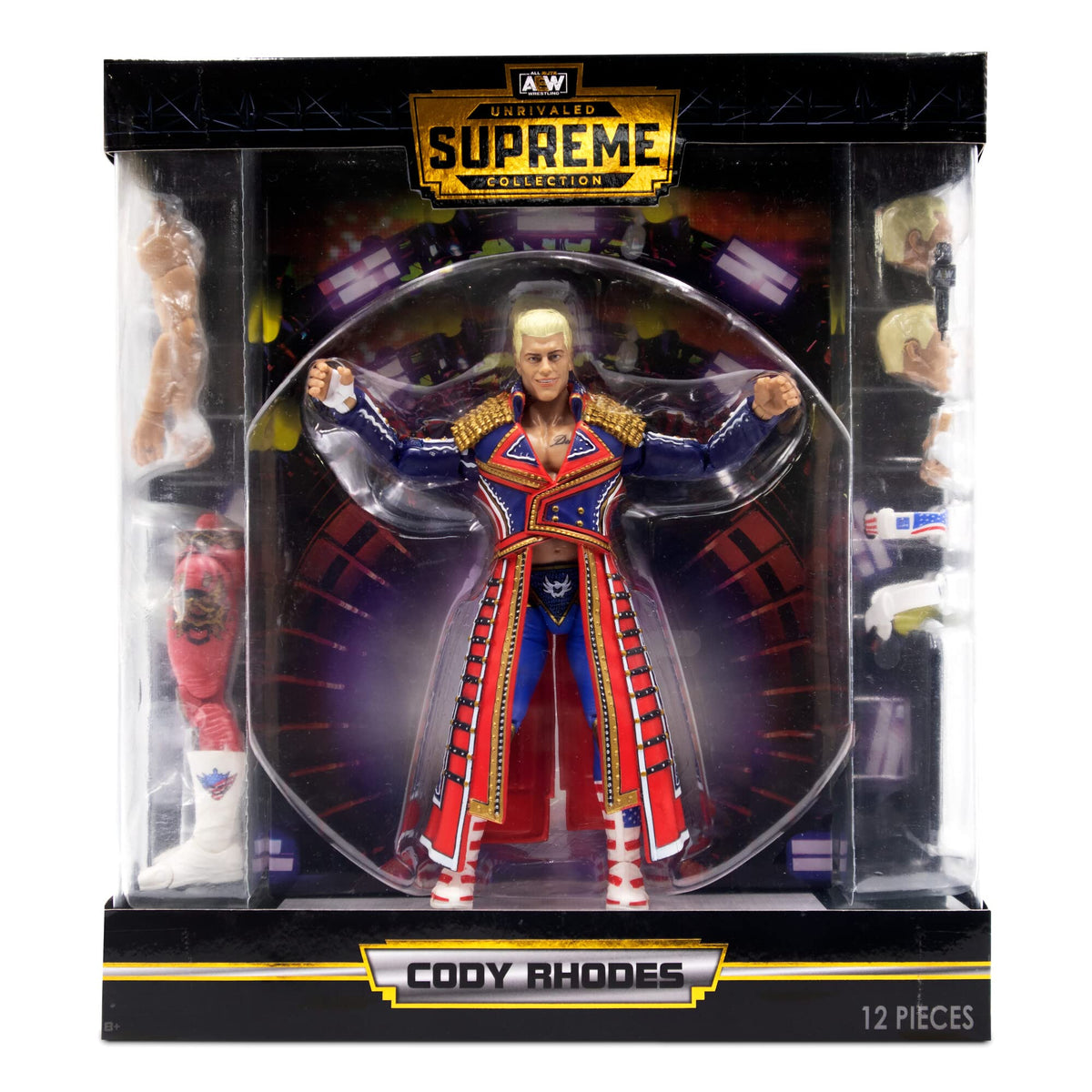 AEW Cody Rhodes UNRIVALED Supreme- 6-Inch Cody Rhodes Figure with Accessories