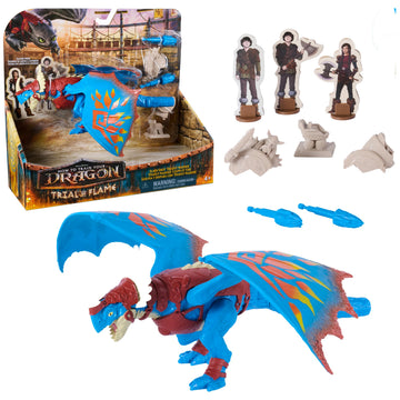 DreamWorks Dragons Blazing Battles Deadly Nadder Slash Shot Figure Playset