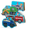Melissa & Doug PAW Patrol Jumbo Cardboard Blocks (41 Pieces) PAW Patrol Houses Stackable Blocks for Ages 2+