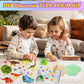Gifmore Dinosaur Light Up Terrarium Kit for Boys Ages 4-12, DIY Dinosaur Crafts Toy Set, Birthday Presents for Kids Boys