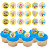 DecoPac Despicable Me™ Celebrations Cupcake Rings, 24 Minions Cupcake Decorations, 6 Minion Designs On Yellow Rings - 24 Pack