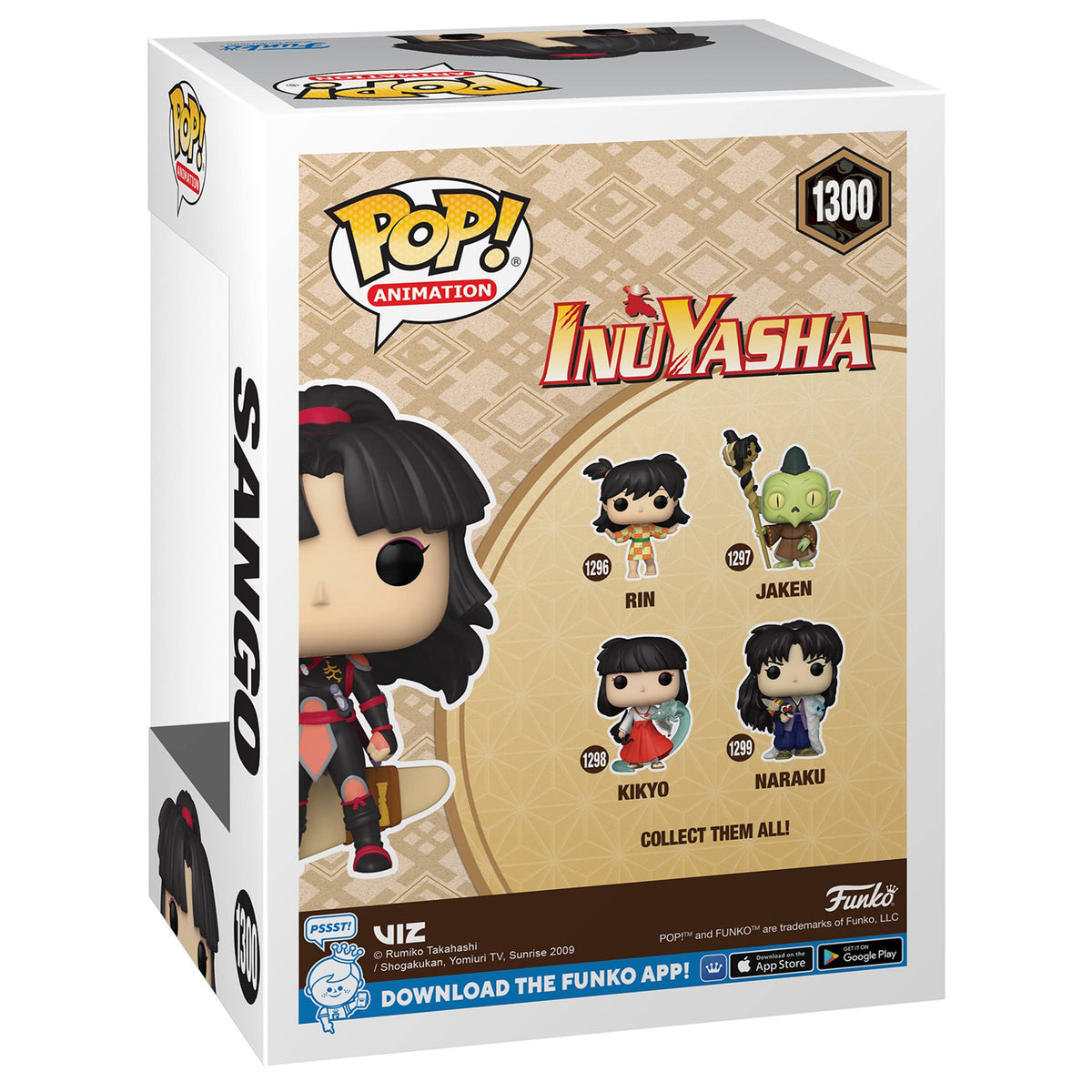 Funko Inuyasha POP! Animation Sango Exclusive Vinyl Figure #1300