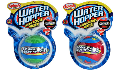JA-RU Water Skipping Ball (2 Pack) - Water Bouncing Ball that Skips on Water, Swimming Pool Balls & Pool Toys for Kids Ages 4-8 Years & Up, Party