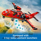 LEGO City Fire Rescue Plane Toy for Kids and Fans of Firefighter Toys, Fun Birthday Gift Idea for Boys and Girls Ages 6+ who Love Airplane Toys