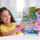 Mattel Disney Princess Jasmine Fashion Doll Set, Spin & Reveal with 11 Surprises Including 5 Accessories, 5 Stickers & Play Scene, Inspired by Movie