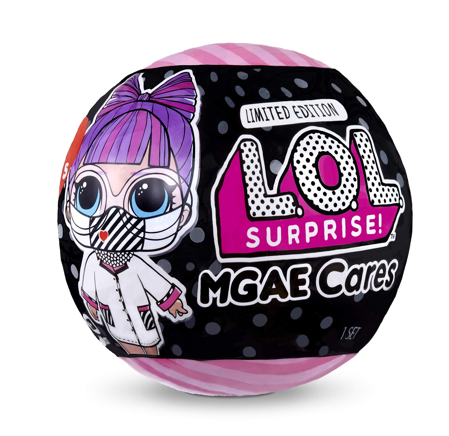 L.O.L. Surprise! MGAE Cares Limited Edition Frontline Hero with 7 Surprises