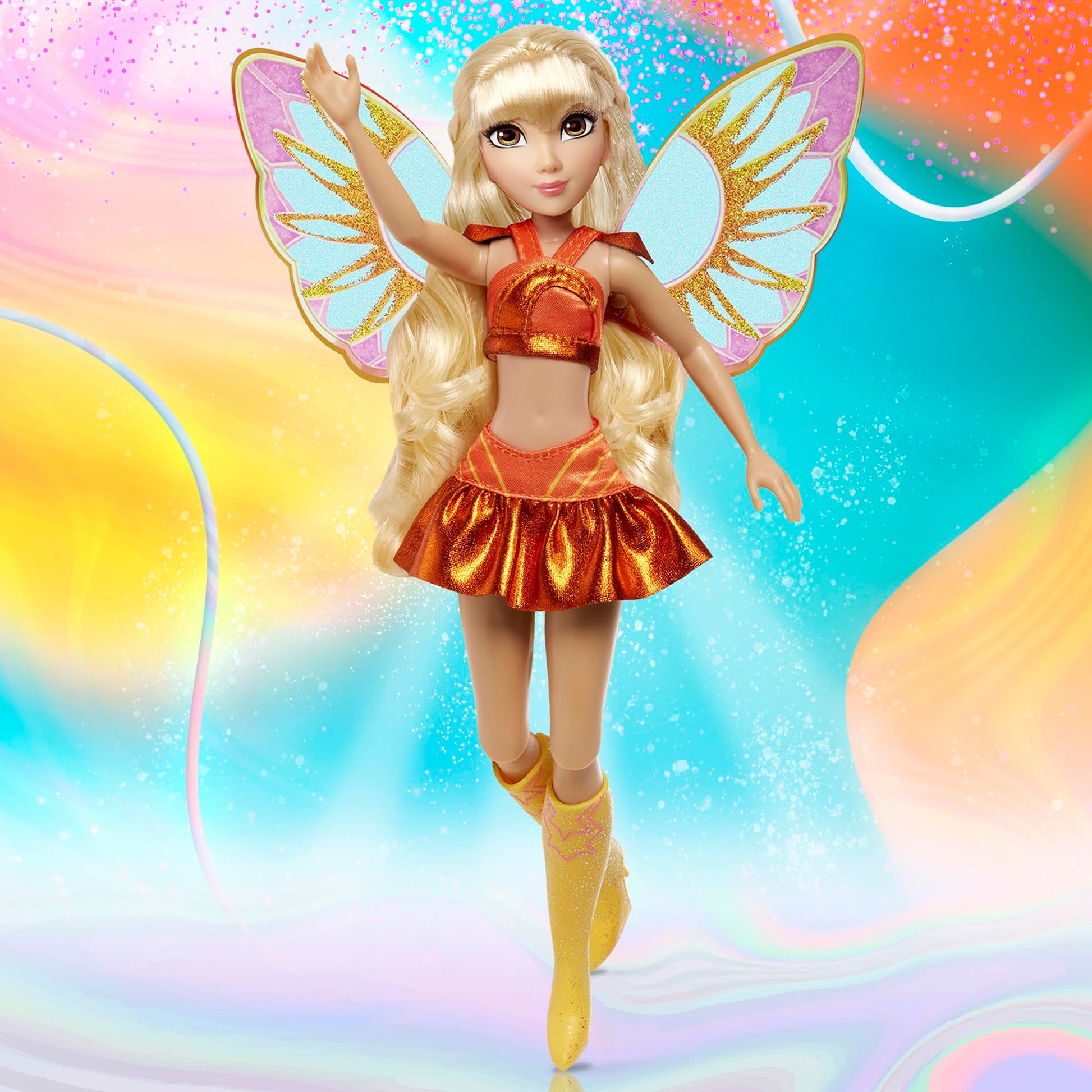 Winx Club Stella Fairy Doll by Playmates Toys