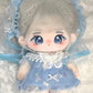 QGYDYH 20cm Plush Doll Toy. Anime Cotton Dolls with Skeleton, Soft Stuffed Dress Up Doll Birthday Gift (e)