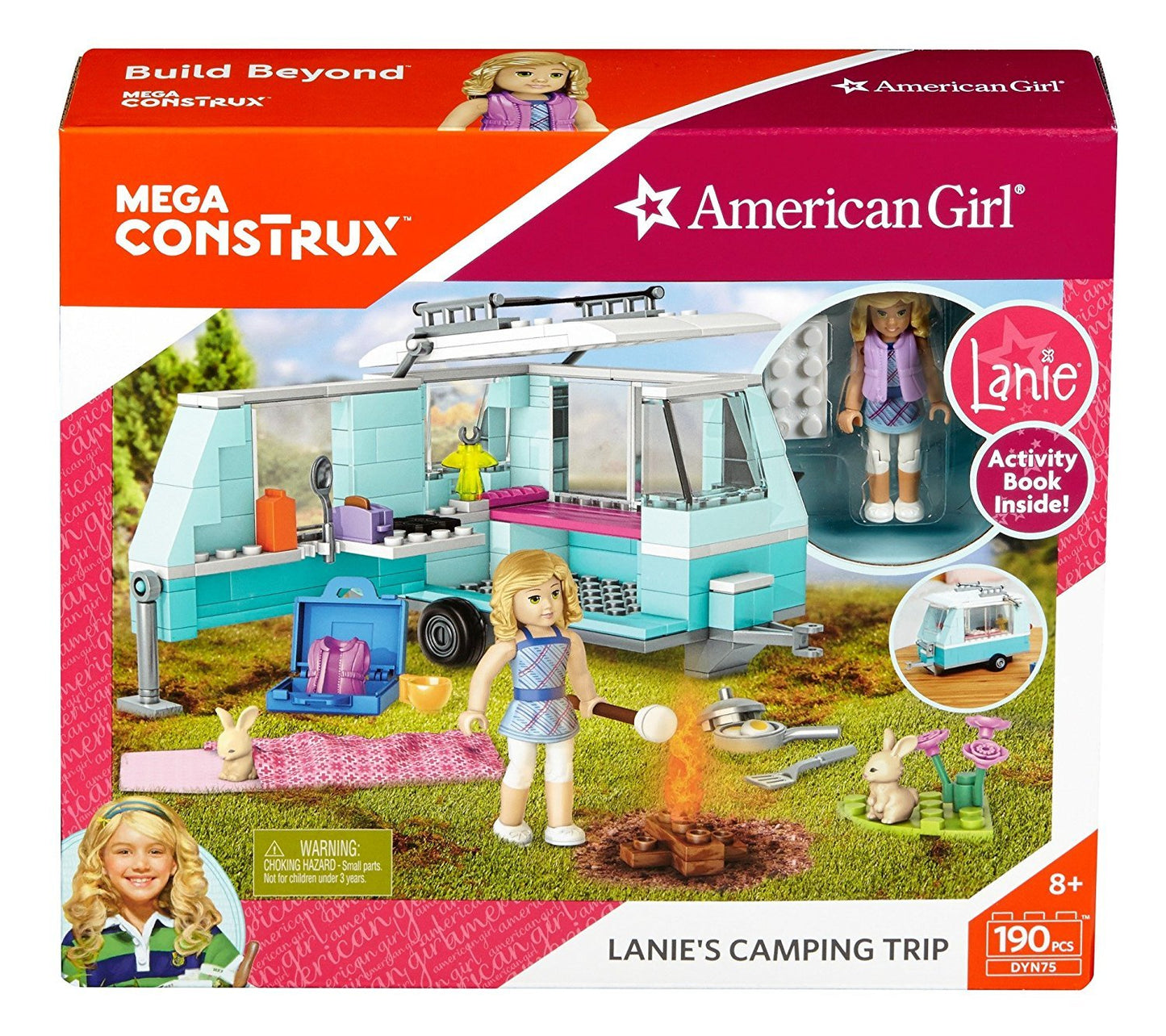 Mega Construx American Girl Lanie's Camping Trip Building Set (DYN75)